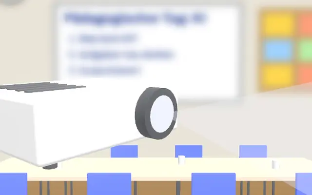 Pädagogischer Tag im 3D-Raum