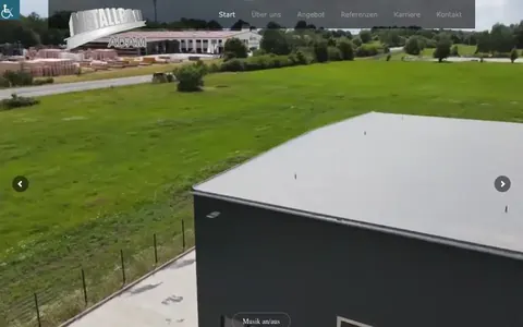Startseite von Metallbau Adam