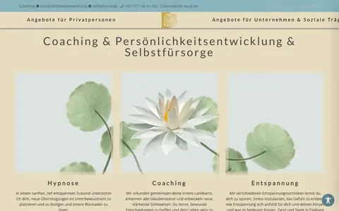Startseite von S. Kaup