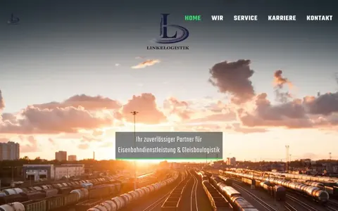 Startseite von Linke Logistik