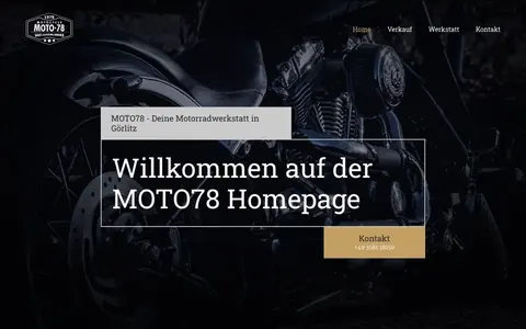 Startseite von moto78 Motorradwerkstatt